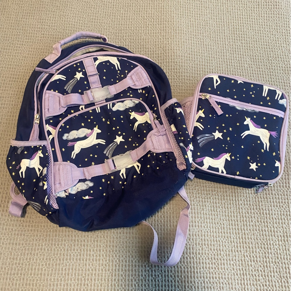 Pottery Barn Kids Backpack and Lunchbox